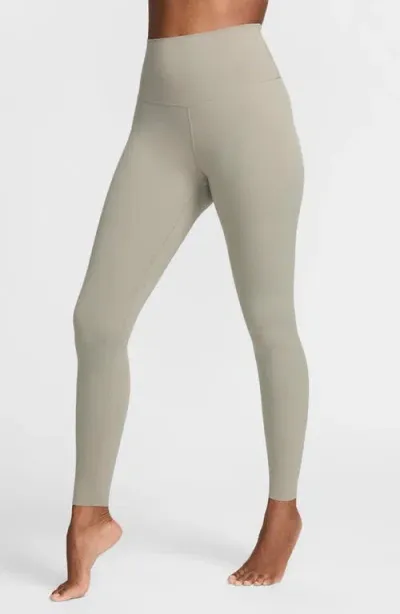 Nike Zenvy Dri-fit High Waist Leggings In Light Army/black