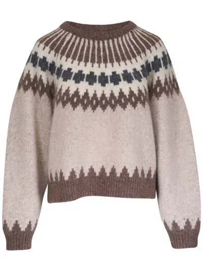 Nili Lotan Alena Jumper In Neutrals