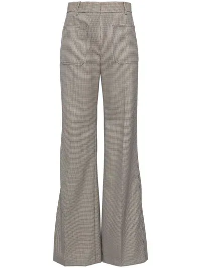 Nili Lotan Christophe Pant In Brown