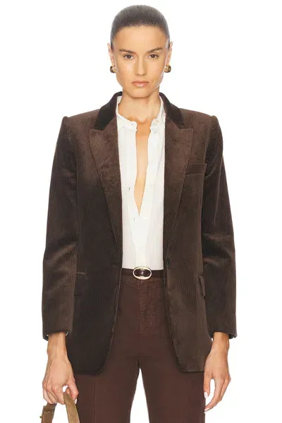 Nili Lotan Diane Blazer In Espresso