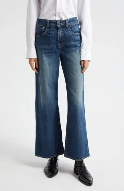 Nili Lotan Marlene High Waist Bootcut Jeans In Classic Wash