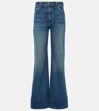 Nili Lotan Nadege Flared Jeans In Blue