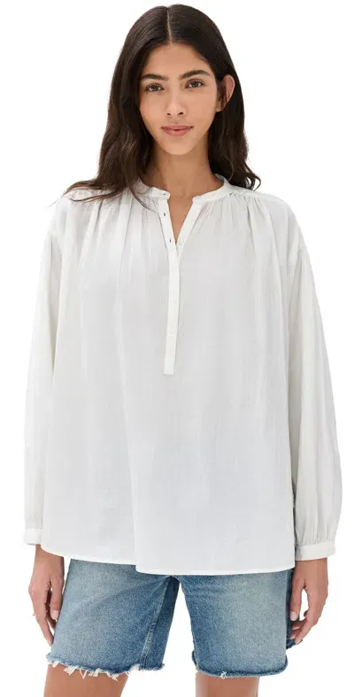 Nili Lotan Nevill Blouse In Off-white