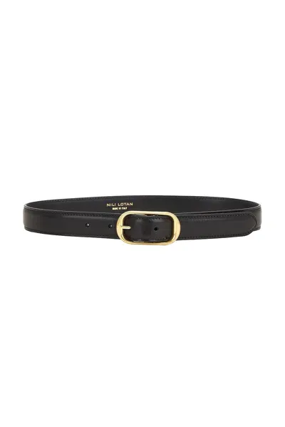 Nili Lotan Reine Belt In Black