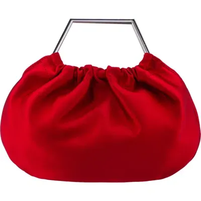 Nina Allison Clutch In Red Rouge