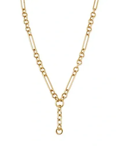 Nina Gilin 14k Yellow Gold Link Lariat Necklace, 18