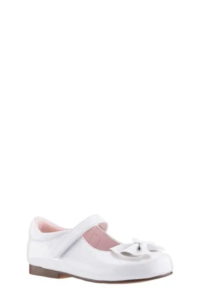 Nina Kids' Posey Mary Jane Flat In White Patent