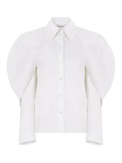 Nina Ricci Camisa - Blanco In White