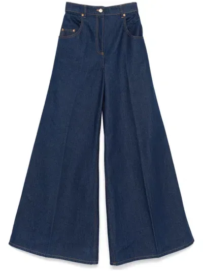 Nina Ricci Flared Jeans In Blue