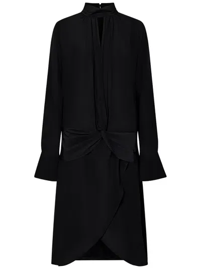 Nina Ricci Mini Dress In Black