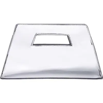 Nina Savonna Clutch In Silver