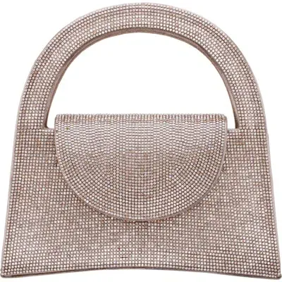 Nina Vixen Crystal Embellished Handbag In Gold