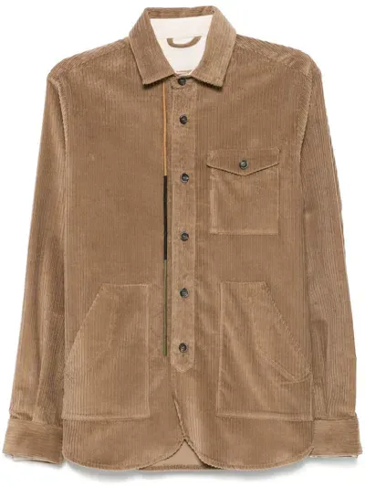 Nine In The Morning Bob Shirt Jacket In Braun