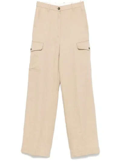 Nine In The Morning Sonya Trousers In Neutrals