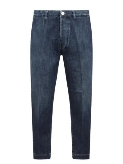 Nine In The Morning Tim Chino Denim Pant In Blue