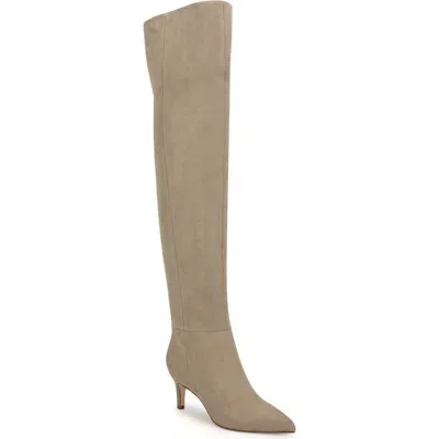 Nine West Sensa Over The Knee Boot In Taupe