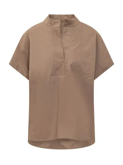 Nine:inthe:morning Nine In The Morning Ilenia Shirt In Brown