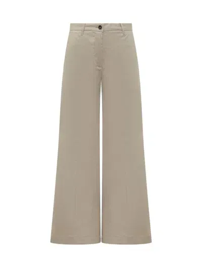 Nine:inthe:morning Nine In The Morning Nadia Palace Pant In Beige