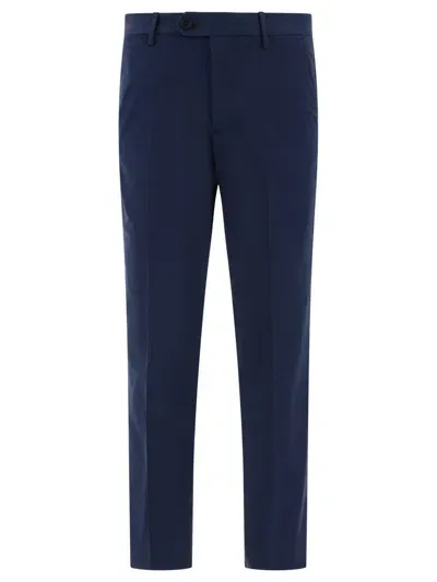 Nn07 Wilhelm 1804 Tapered Trousers In Blue