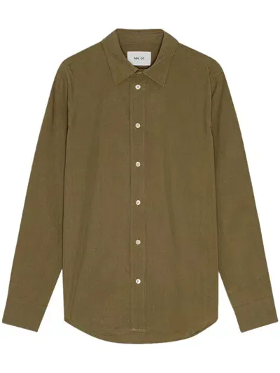 Nn07 Colby Shirt In 绿色