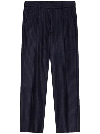 Nn07 Kay Straight-leg Trousers In Blue