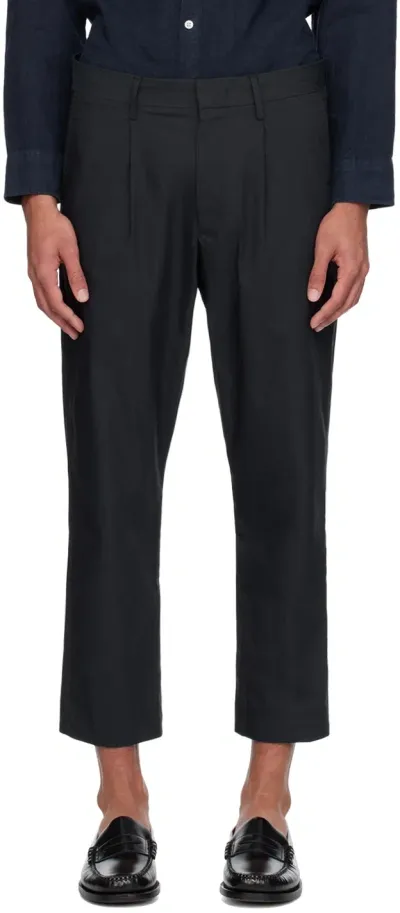 Nn07 Navy Bill 1680 Trousers In Navy Blue