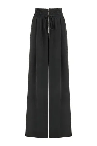 Nocturne Flowy Wide Leg Pants In Black