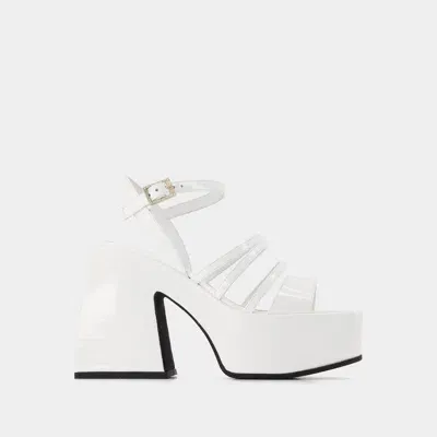 Nodaleto Bulla Chibi Sandals In White