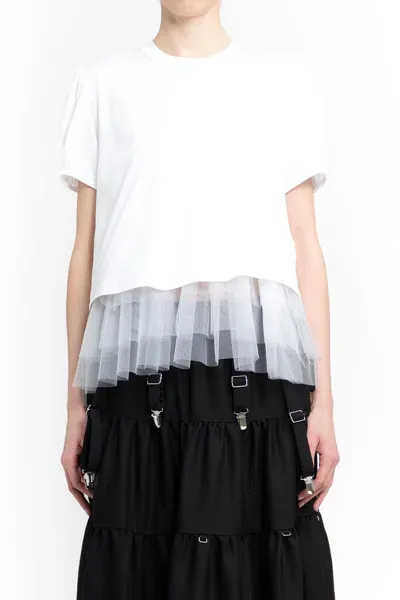 Noir Kei Ninomiya T-shirts In White