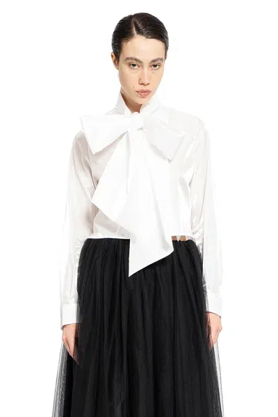 Noir Kei Ninomiya Woman White Shirts