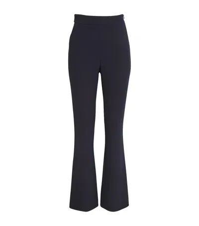 Nomadissem Longs Flared Trousers In Navy