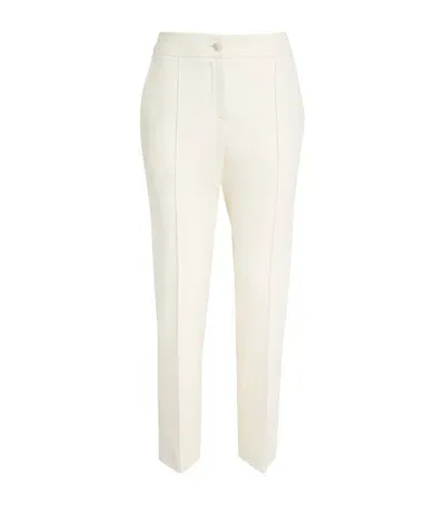 Nomadissem Wool Nell Tailored Trousers In Ivory