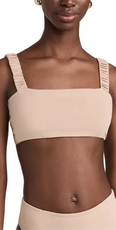 Nomads Current Bikini Top Ii Taupe