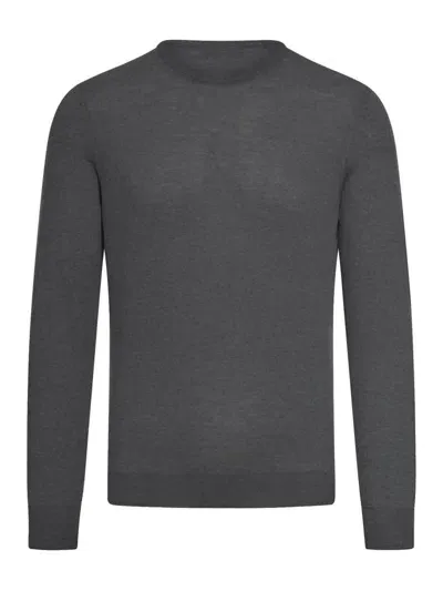 Nome Round Neck Sweater In Grey