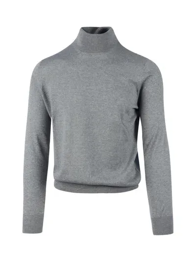 Nome Turtle Neck Sweater In Gray