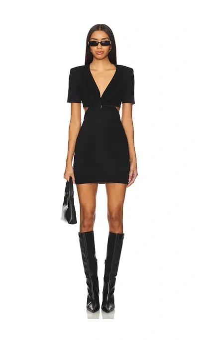 Nonchalant Label Naomi Dress In Black