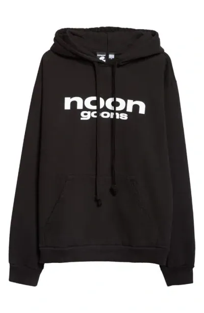 Noon Goons Squishy Oversize Hoodie In Black