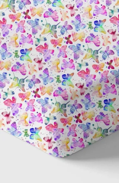 Norani Kids' Crib Sheet In Purple