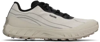 Norda Gray 002 Sneakers In Cinder