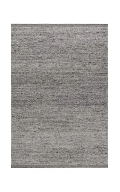 Nordic Knots Zero By ; Flatweave Area Rug In Gray Mix; Size 2.5' X 16' In Grey