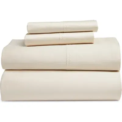 Nordstrom 400 Thread Count Organic Cotton Sateen Sheet Set In Ivory Whitecap