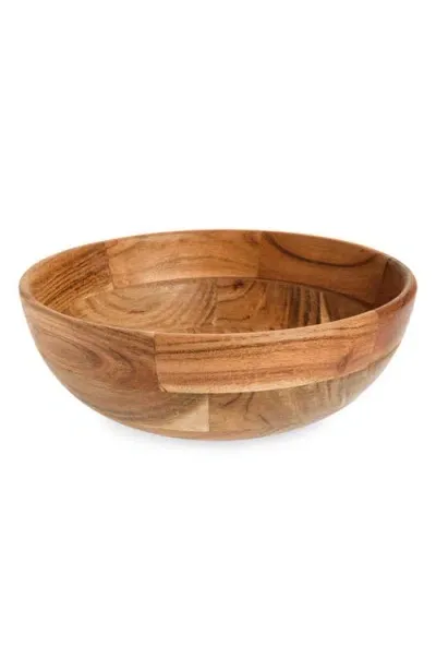 Nordstrom Acacia Wood Servings Bowl In Warm Wash Acacia