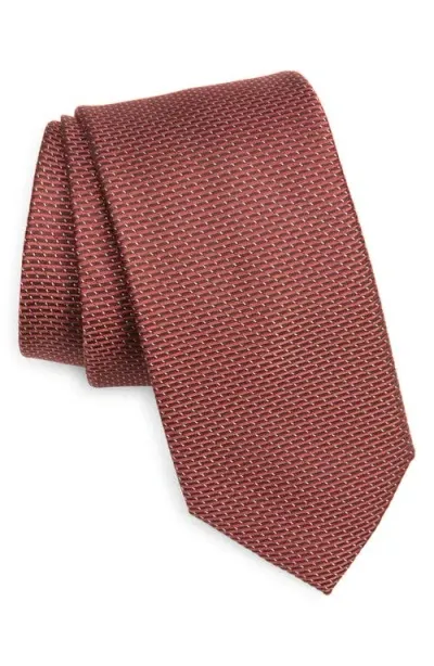 Nordstrom Cardona Jacquard Silk Tie In Pink