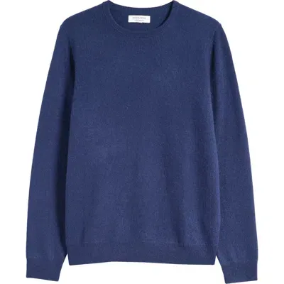 Nordstrom Cashmere Crewneck Sweater In Navy Midnight