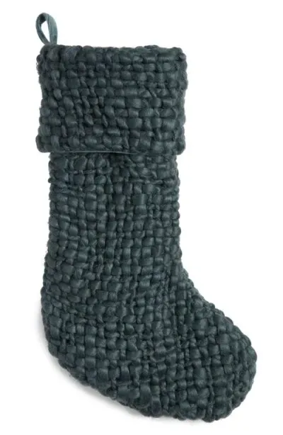 Nordstrom Chunky Handwoven Stocking In Black