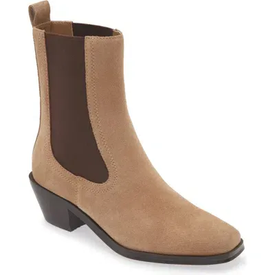 Nordstrom Clemens Chelsea Boot In Tan Cinnamon