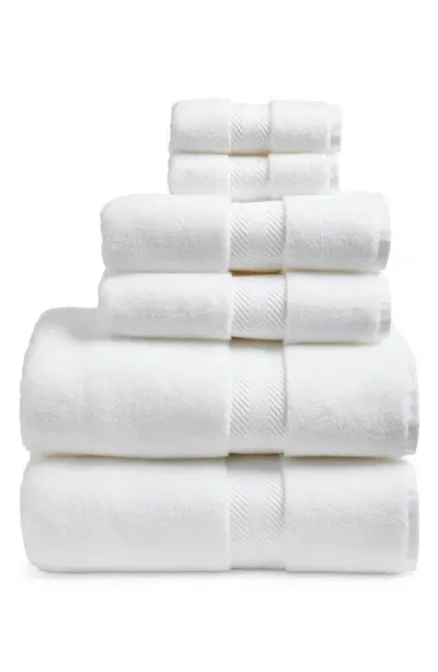 Nordstrom Hydrocotton 6-piece Towel Set In White