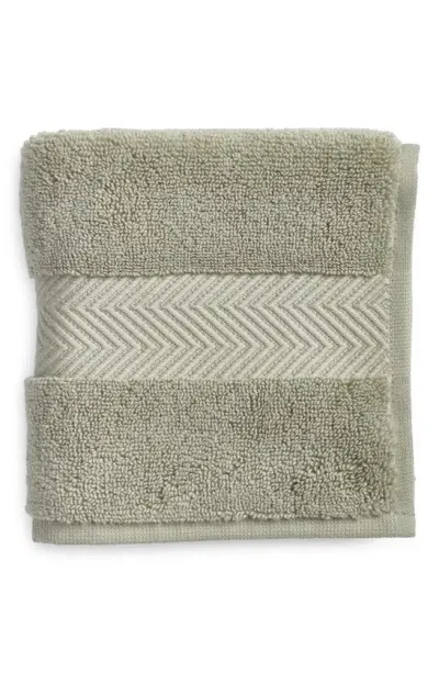 Nordstrom Hydrocotton Washcloth In Green Halo