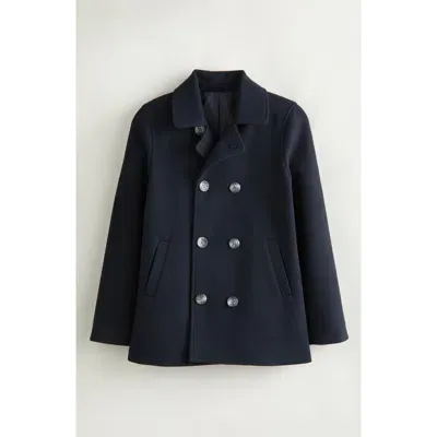 Nordstrom Kids' Peacoat In Navy Peacoat