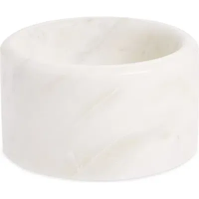 Nordstrom Marble Wine Coaster In White Cloud Marble